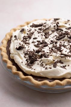 Silky Chocolate Pie